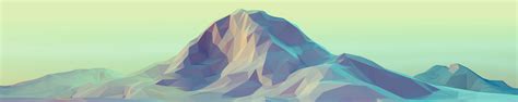 5001x1000 Low Poly Sunrise Mountain Portrait 5001x1000 Resolution Wallpaper, HD Artist 4K ...