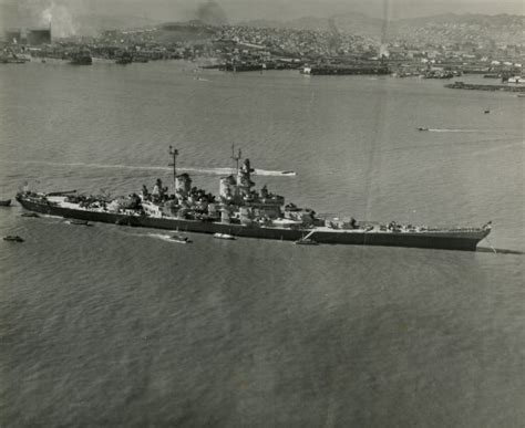 an old photo of a ship in the water