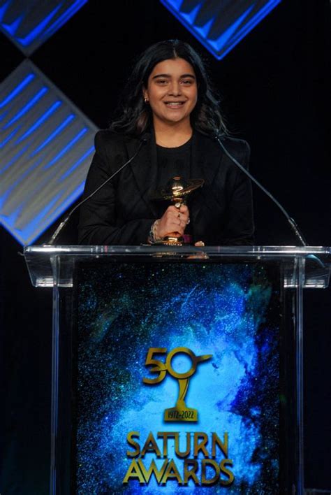 IMAN VELLANI Speaks at Saturn Awards 50th Anniversary at Marriott Burbank Convention Center 10 ...