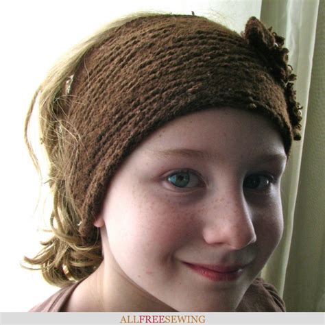 How to Make a Sweater Headband | AllFreeSewing.com