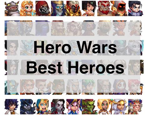 [Hero Wars Guide]Best Heroes｜Insights with HeroWars Login