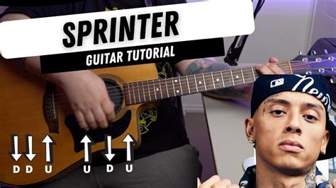 Sprinter - Central Cee GUITAR TUTORIAL - YouTube