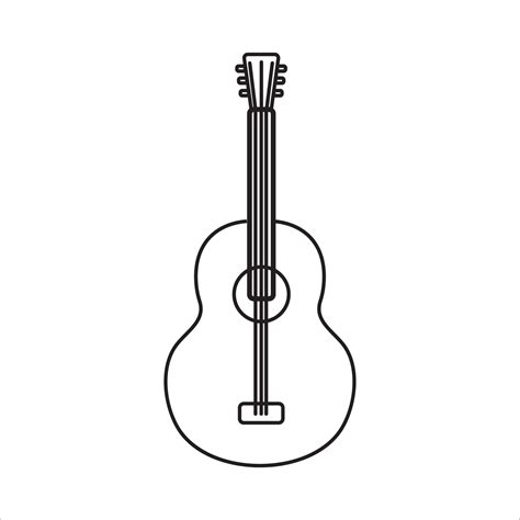 guitar icon vector illustration symbol 26998550 Vector Art at Vecteezy