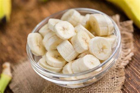 Chopped Bananas stock photo. Image of slice, ingredient - 69158314