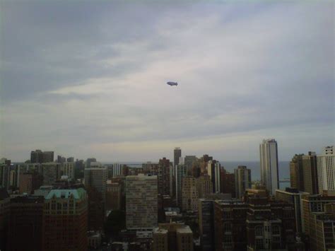 The Chicago Real Estate Local: Blimp circles the Gold Coast