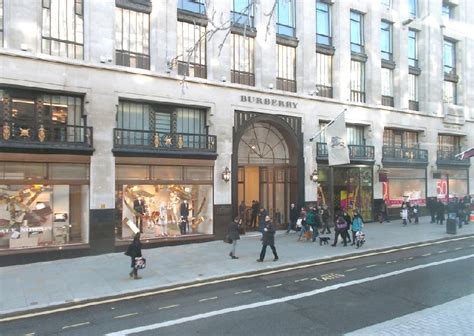 Burberry store on London's Regent Street