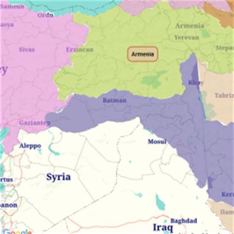 Armenia and Neighboring Countries : Scribble Maps