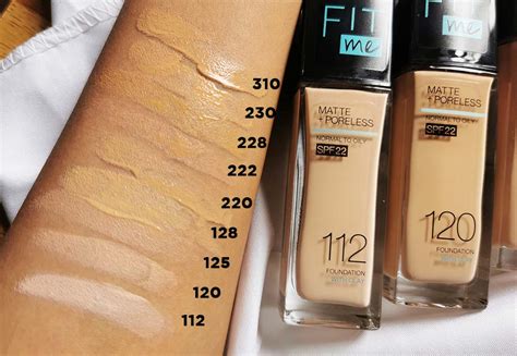 SWATCH+TRY-ON: 12hrs with Maybelline Fit Me Matte+ Poreless Liquid Foundation (9 out of 20 ...