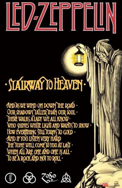 "Stairway To Heaven" Turns 40 | Led zeppelin, Led zeppelin poster, Zeppelin