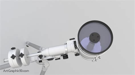 3D Model Telescope Maksutov Cassegrain MAK - Download