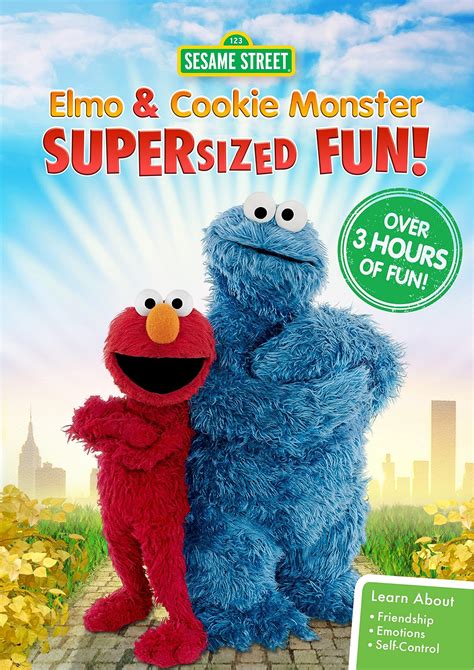 Buy Sesame Street: Elmo & Cookie Monster Supersized Fun! [DVD] Online ...