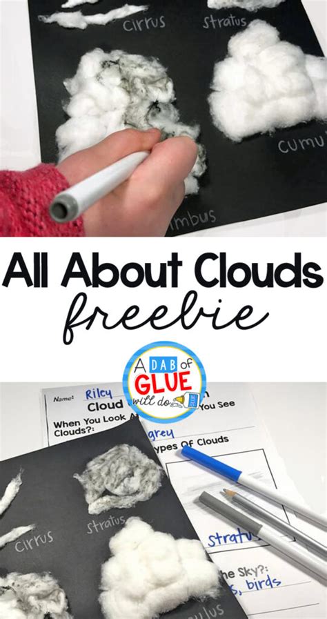 All About Clouds Activity & Freebie