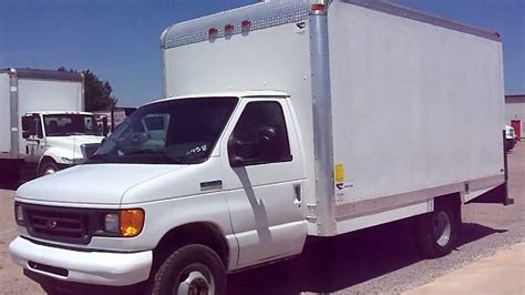 Ford E-350 Box Truck Dimensions