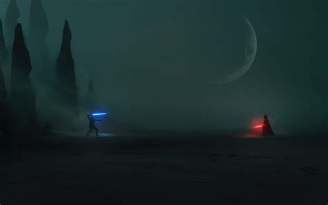 1680x1050 Obi Wan Kenobi Vs Darth Vader Wallpaper,1680x1050 Resolution ...