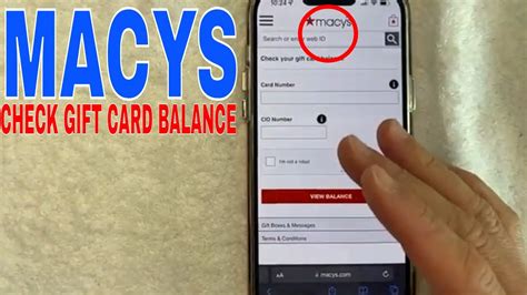 How To Check Macys Gift Card Balance 🔴 - YouTube