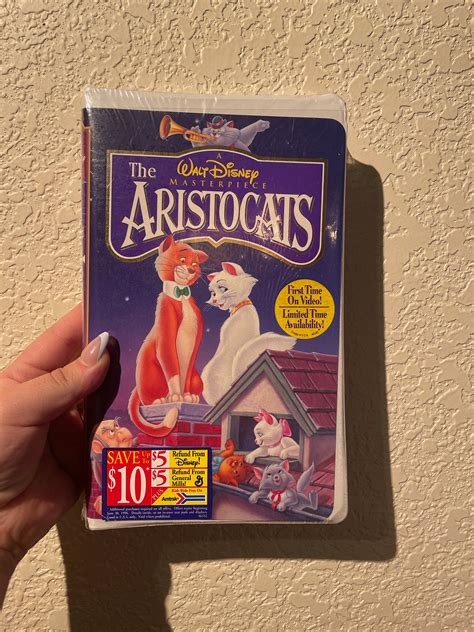 A Walt Disney Masterpiece the Aristocats VHS UNOPENED - Etsy