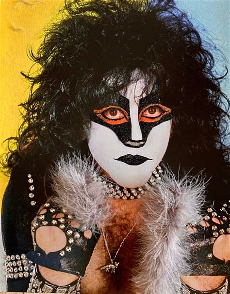 Eric Carr Fox Makeup up Close Rhinestone Glitter Wall Art - Etsy Canada