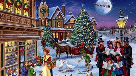 Victorian Christmas Scenes Youtube