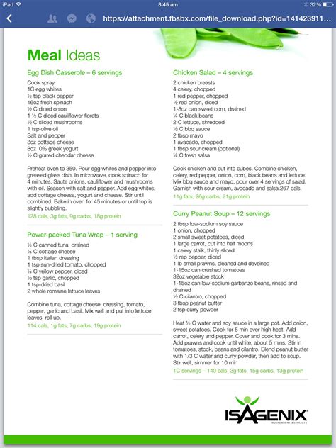 Isagenix meal ideas | Isagenix, Isagenix meal plan, Isagenix diet