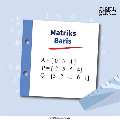 Mengenal Matriks: Pengertian, Jenis, dan Transpose | Matematika Kelas 11 - Belajar Gratis di ...