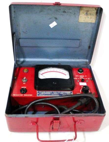 Vintage Sun Electric Automotive Test Equipment. - Bunting Online Auctions