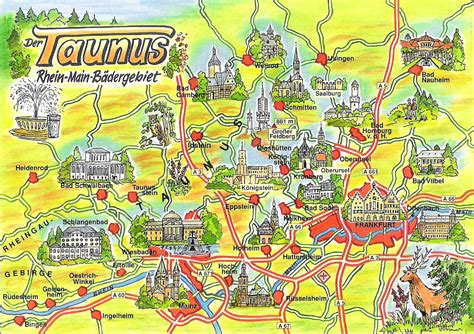 Map Cards - Hunting: 0040 Germany - Taunus