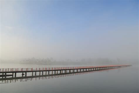 Free Images : fog, mist, bridge, morning, weather, haze, atmospheric phenomenon, atmosphere of ...
