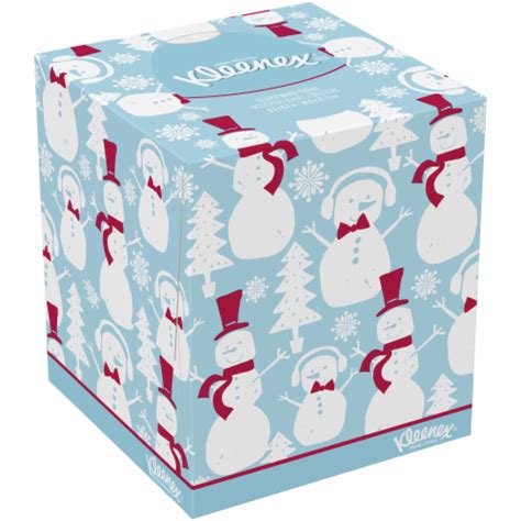 Kleenex Holiday Christmas Facial Tissues, 55 ct - Kroger