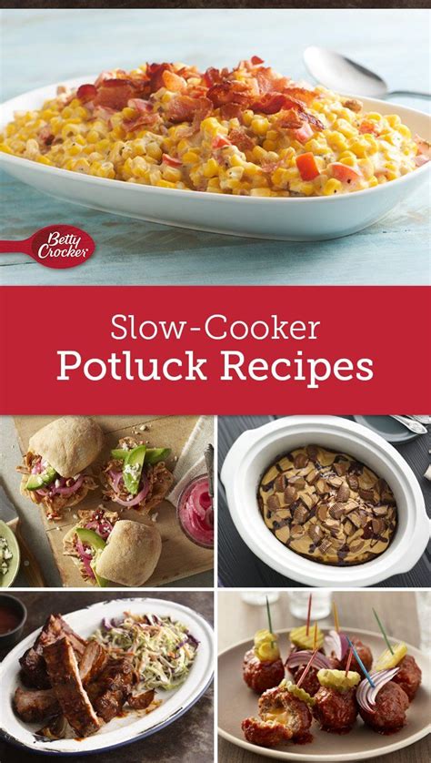 Slow-Cooker Potluck Recipes | Potluck recipes, Crockpot recipes slow cooker, Easy potluck ...