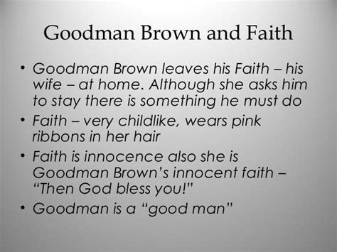 😊 Young goodman brown setting. FREE Young Goodman Brown : Symbolism in setting Essay. 2019-02-19