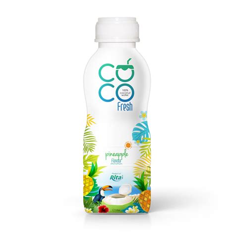 Coconut water electrolytes guava - Private label beverages