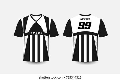 Black White Stripe Pattern Sport Football Stock Vector (Royalty Free) 785344315 | Shutterstock