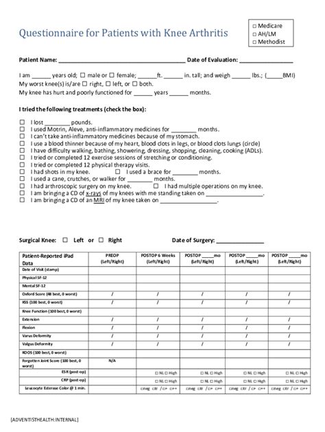 Fillable Online What are the different types of knee injections for ...