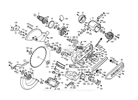 Bosch 4412 (0601665139) Table Saw Parts Diagram for Parts List 3