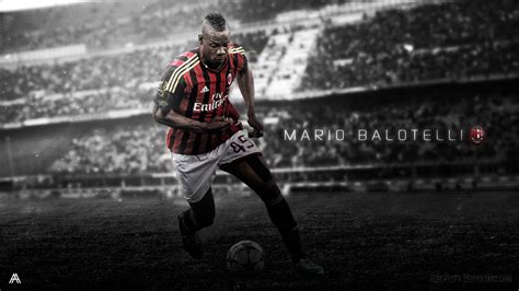 Mario Balotelli (AC Milan) by AlbertGFX on DeviantArt