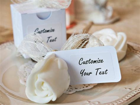 Rustic Bridal shower favors Elegant wedding favors Rustic