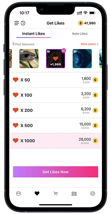 Top 6 Free Like Instagram App iOS with Coins - iOS 16/15