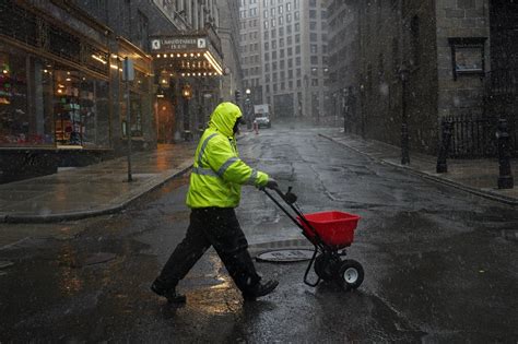 Bummed in Boston: No School, No Snow - The New York Times