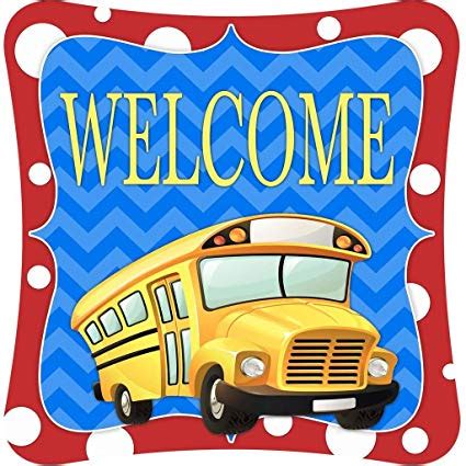 Welcome Back School Bus Clip Art