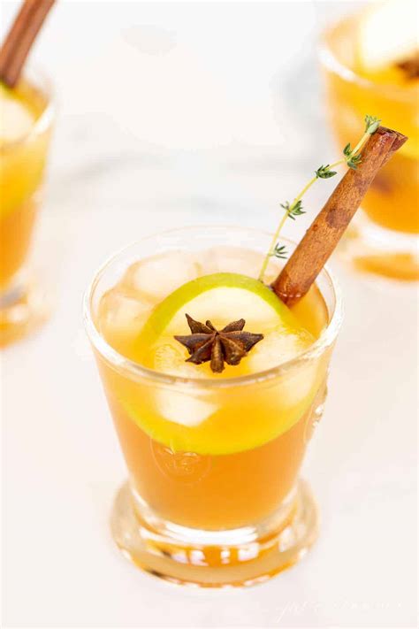 Easy + Delicious Apple Cider Cocktail Recipe | Julie Blanner