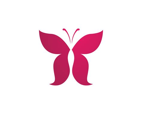 Butterfly logo template vector icon illustration 595356 Vector Art at Vecteezy