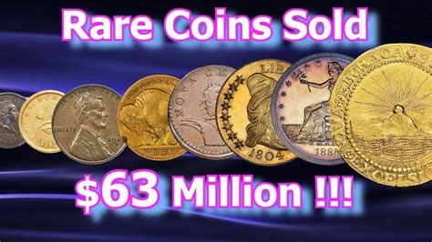 Fantastic $63 Million Rare Coin Auction Highlights | Coins, Rare coins, Coin auctions