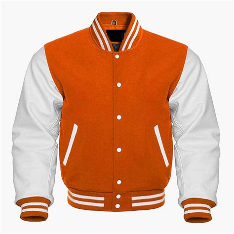 custom Pink baseball varsity /Leather Varsity jacket/New Varsity ...