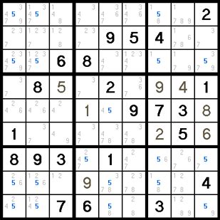 Sudoku - Hidden Singles