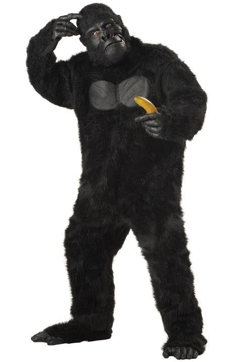 Gorilla Adult Costume - PureCostumes.com