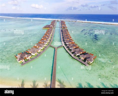 Nice white beach in island Maldives Stock Photo - Alamy