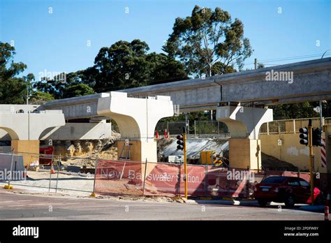 Construction of a Highway Overpass Stock Photo - Alamy