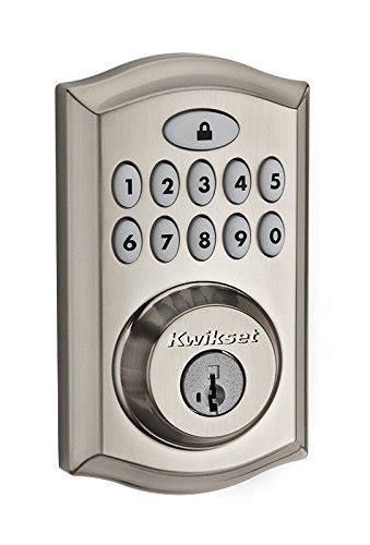 Kwikset SmartCode Electronic Deadbolt featuring SmartKey only $89!