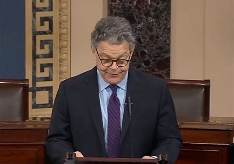 Sacrificial man Al Franken resignation effective January 2