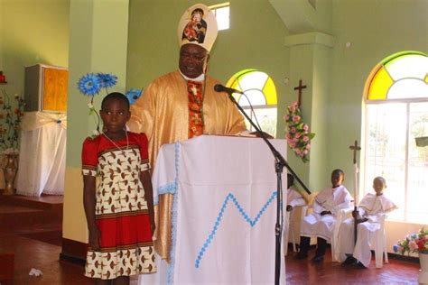 Bishop Mtumbuka Grants Caroline Banda a Place At St Mary’s Karonga GSS - Catholic Diocese of Karonga